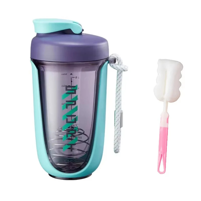 Colorful Protein Shake Cup With Agitator