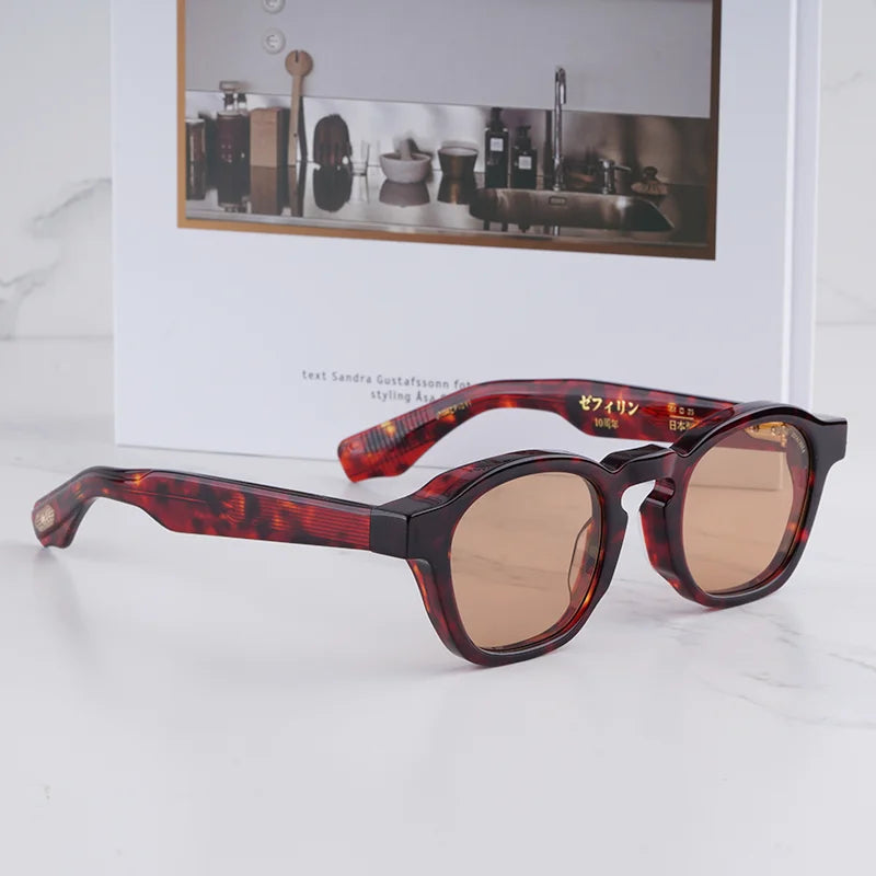 Men's Vintage Oval Sunglasses