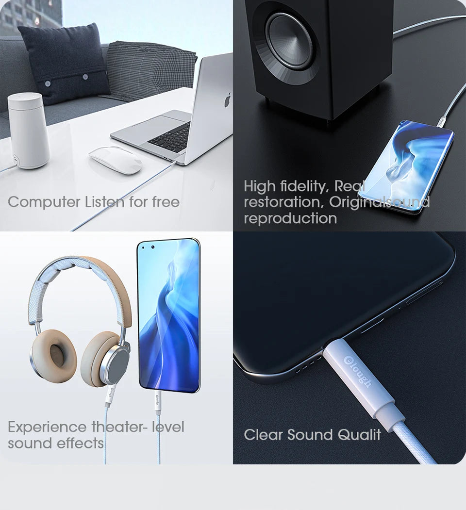 AUX Cable Jack 3.5mm Audio Cable 3.5