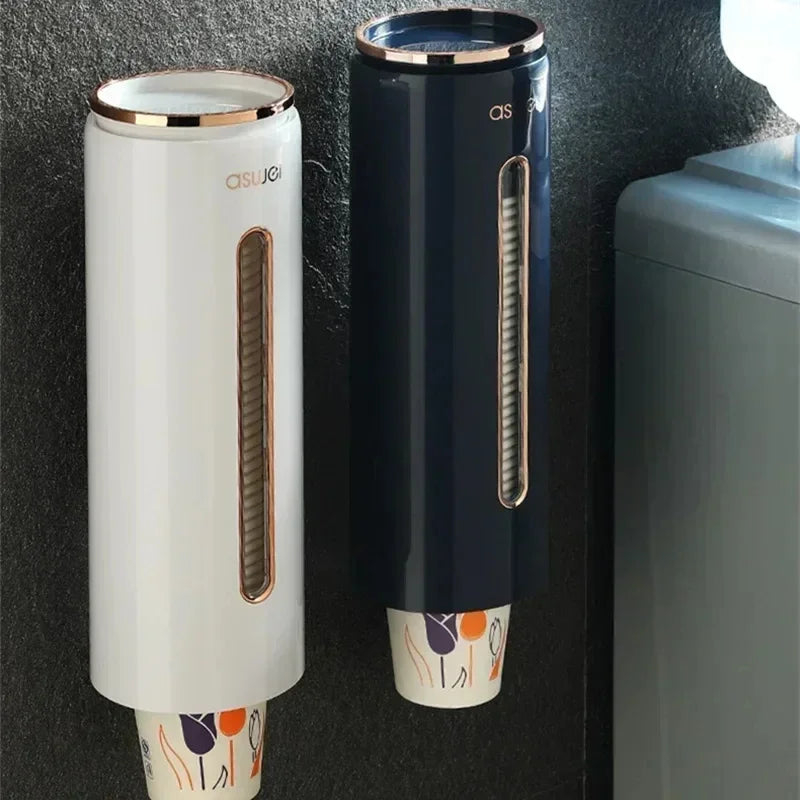 Dispenser Automatically Drop Cup Remover Wall Mounted