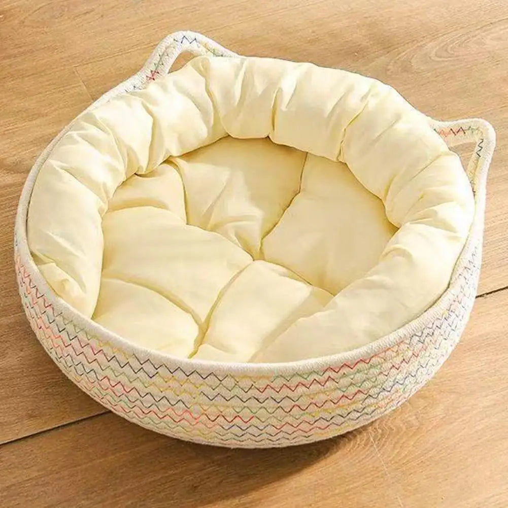 Pet Bed Sleeping Pad Round
