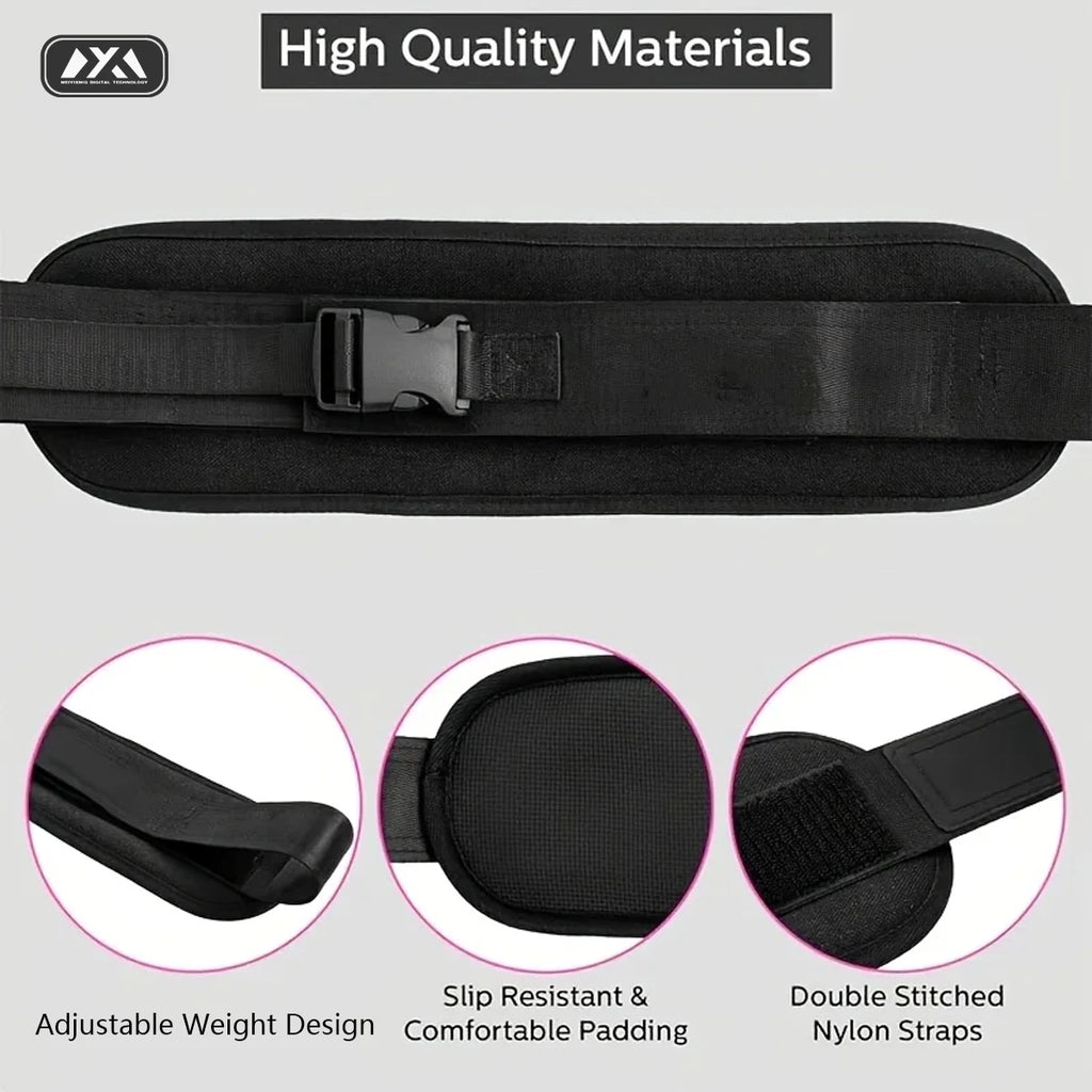 Adjustable Weighted Waist Belt