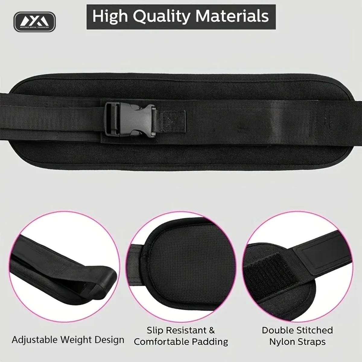 Adjustable Weighted Waist Belt