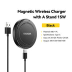 Magnetic Wireless Charger With Holder