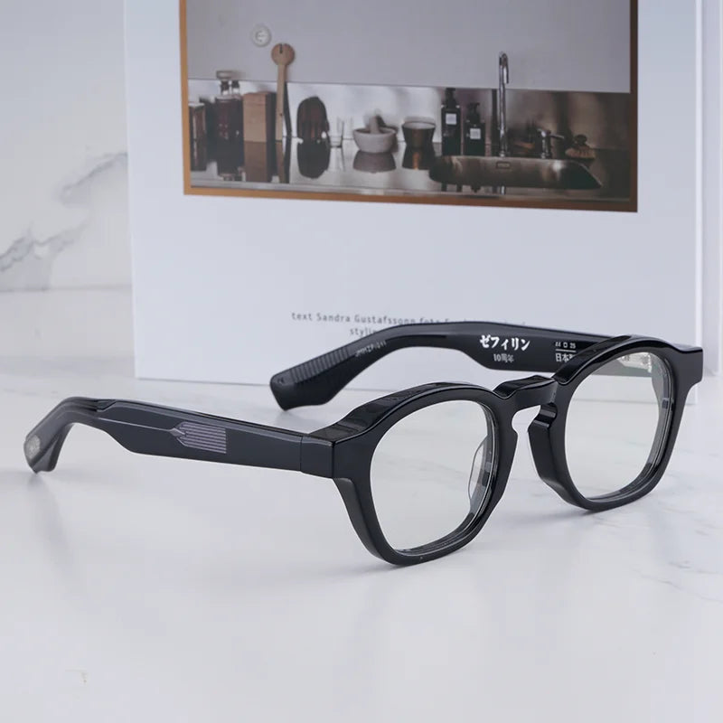 Men's Vintage Oval Sunglasses