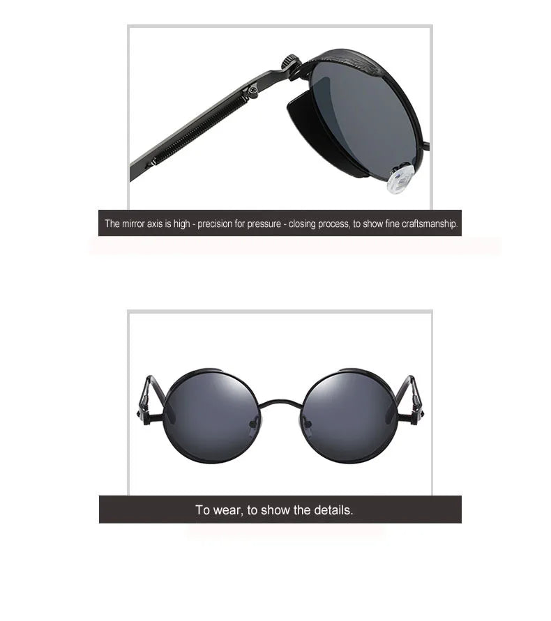 Classic Gothic Steampunk Sunglasses