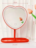 Desktop beauty light mirror
