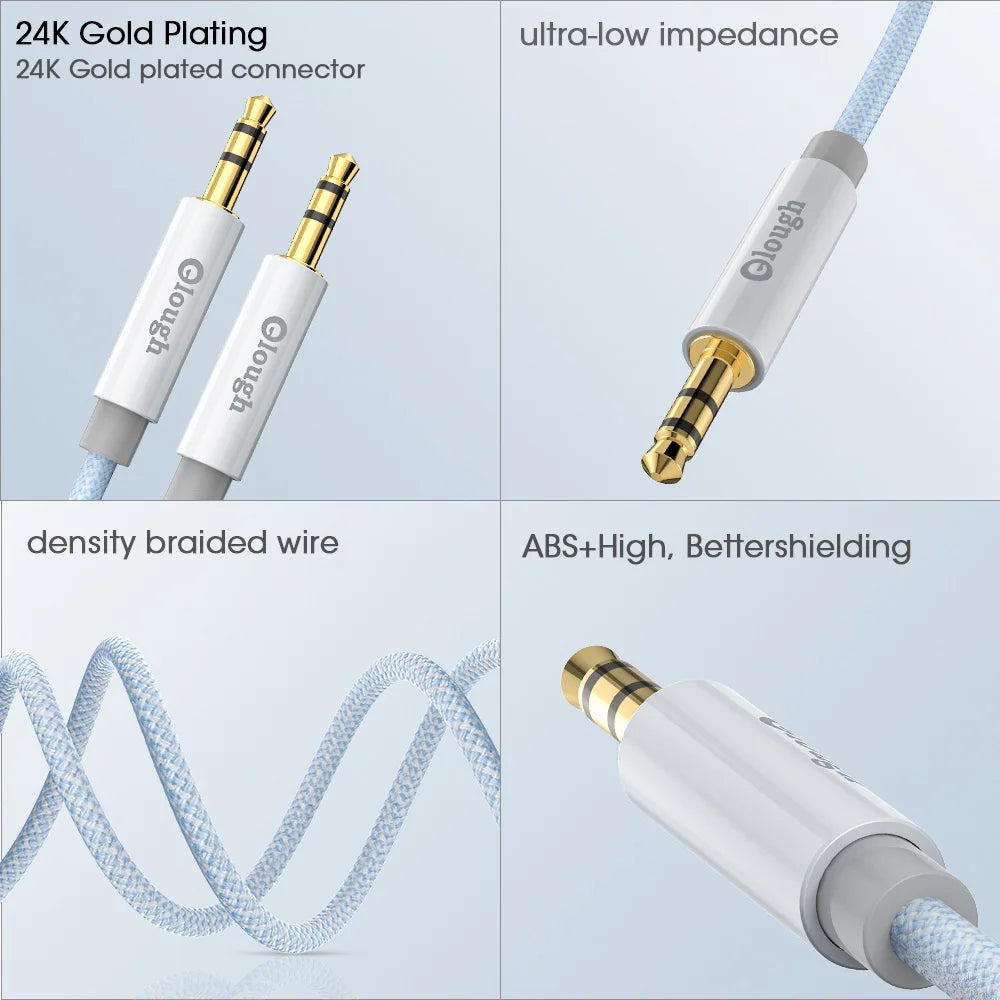 AUX Cable Jack 3.5mm Audio Cable 3.5
