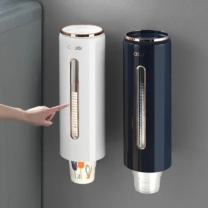 Dispenser Automatically Drop Cup Remover Wall Mounted