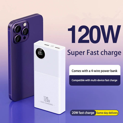 66W Super Fast Charging Power Bank