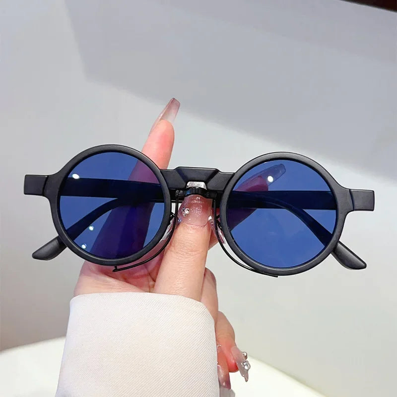 Luxury Round Steampunk Sunglasses