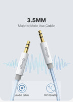AUX Cable Jack 3.5mm Audio Cable 3.5