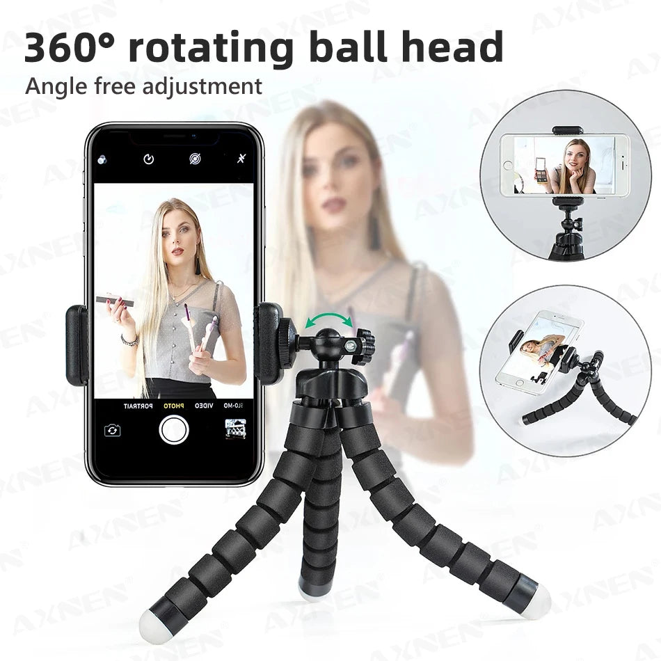 Sponge Tripod Octopus Bracket Universal