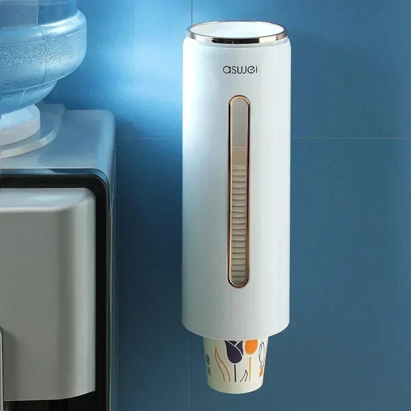 Dispenser Automatically Drop Cup Remover Wall Mounted