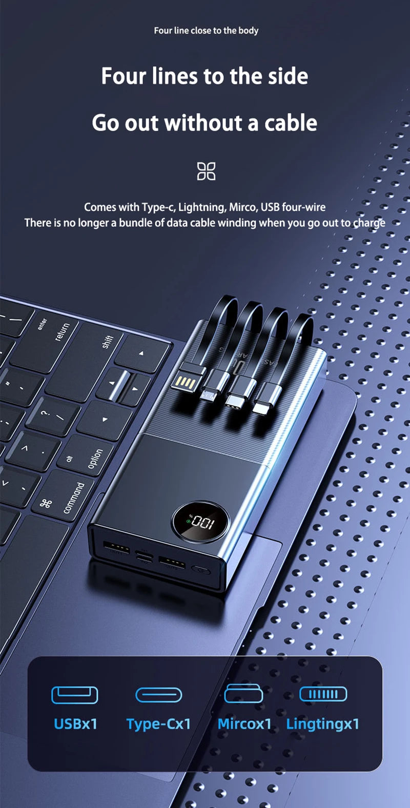 66W Super Fast Charging Power Bank