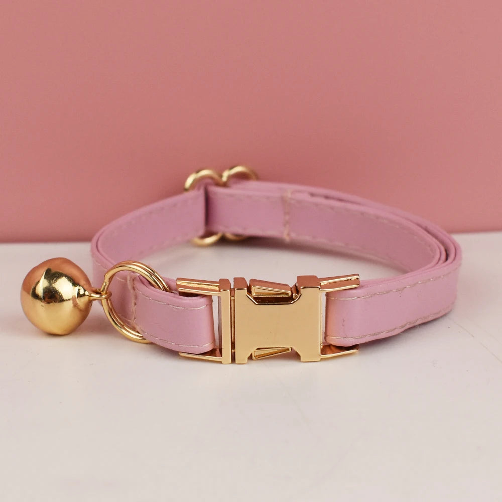 Pet Collar Customized Name With Bell