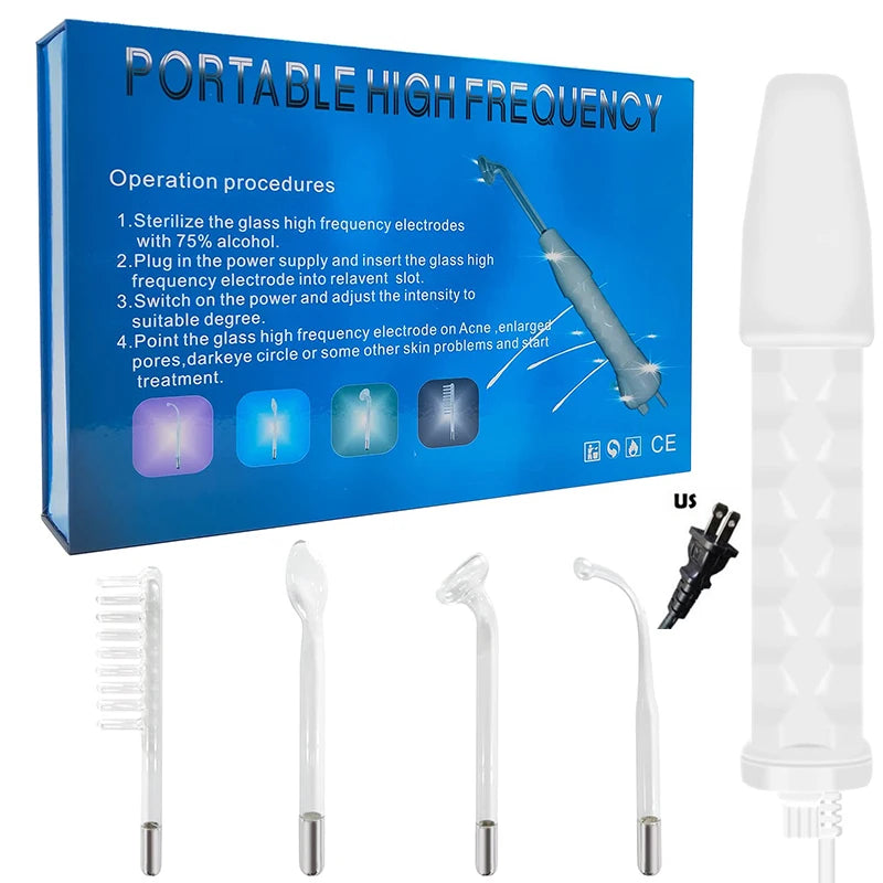 High-frequency facial handheld