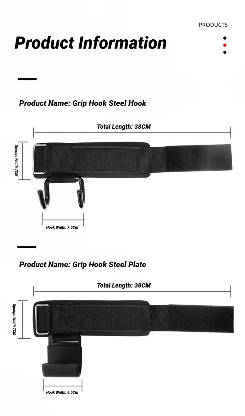2Pcs Non-Slip Weight Lifting