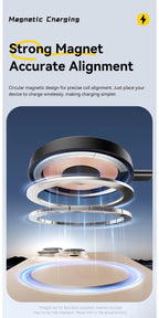 Magnetic Wireless Charger With Holder