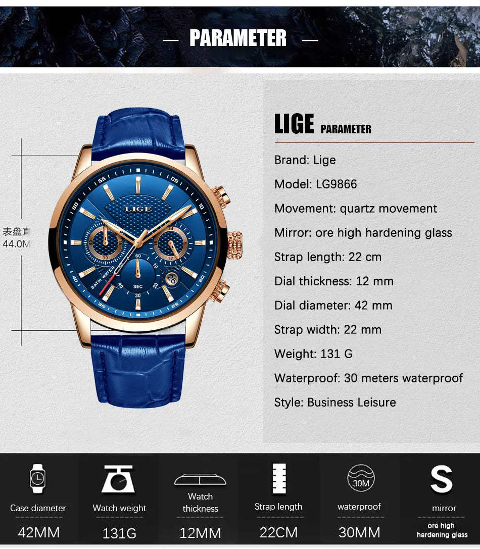 Luxury Watch Casual Business