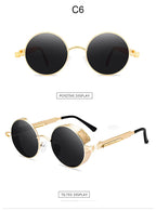 Classic Gothic Steampunk Sunglasses